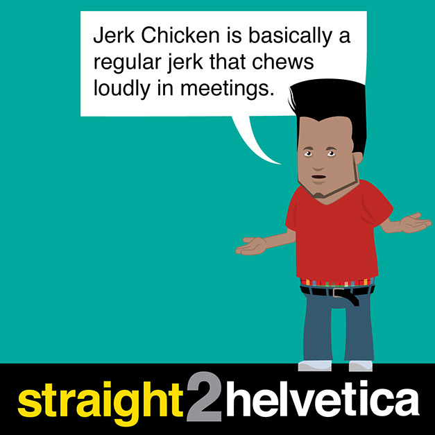 Funny graphic design web cartoon comic